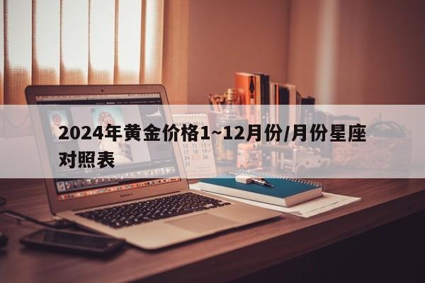2024年黄金价格1～12月份/月份星座对照表
