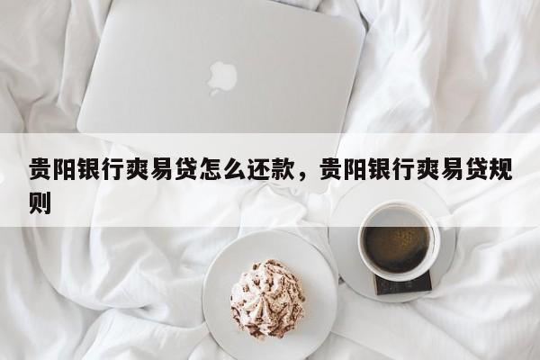 贵阳银行爽易贷怎么还款，贵阳银行爽易贷规则